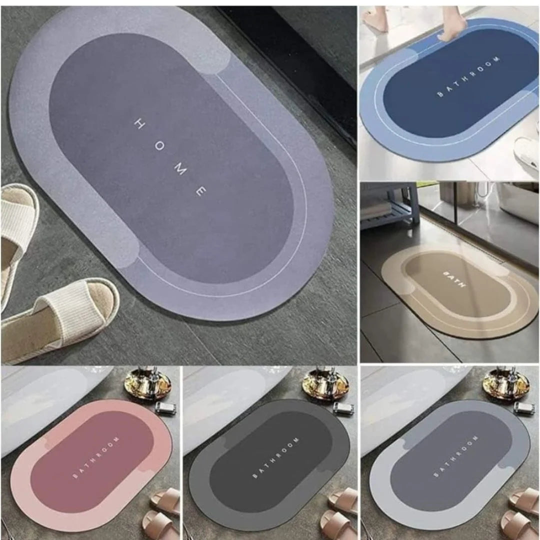 Bath mat anti-skid base detail